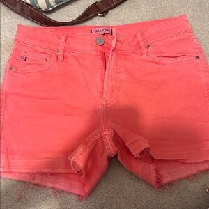 Dear John Bright Pink Jean Shorts